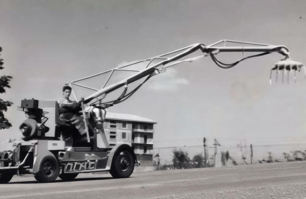 Foto di un caricatore nel 1954