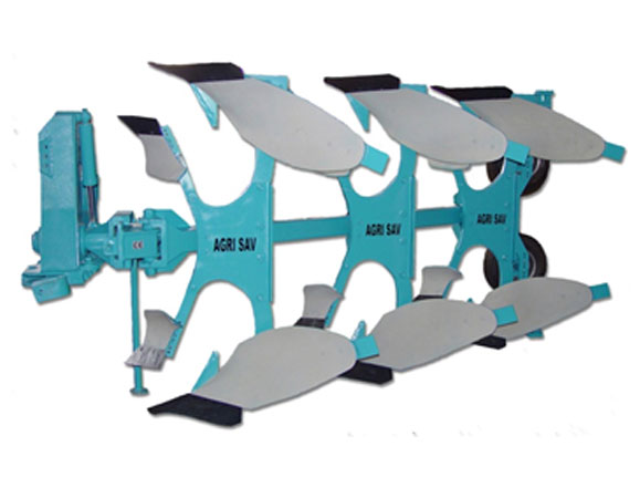 Trivomere reversibile 180°