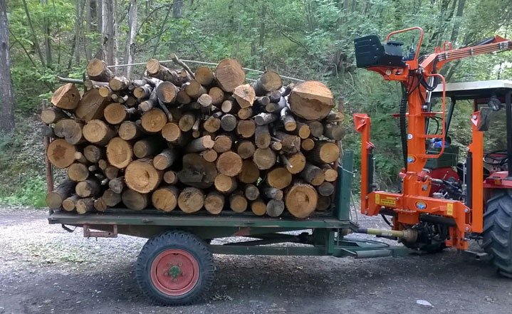 P.A.S. 350 con rimorchio