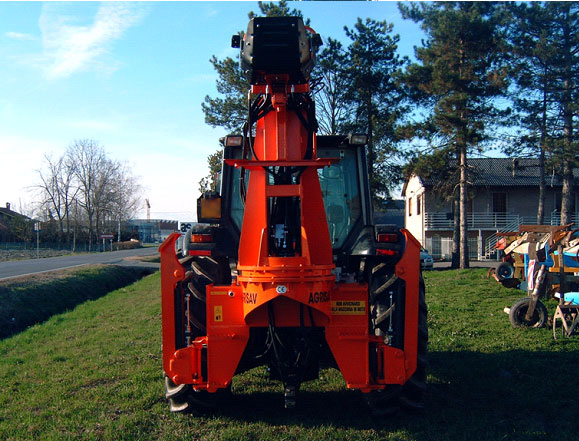 P.A.S. 800 visto da dietro